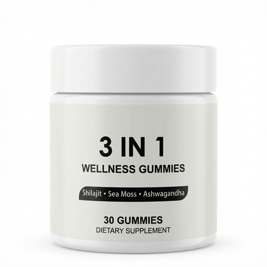 Shilajit 3-in-1 Men’s Wellness Gummies